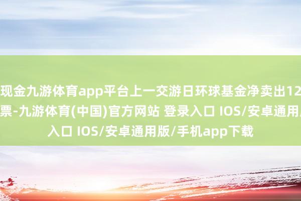 现金九游体育app平台上一交游日环球基金净卖出1203亿卢比印度股票-九游体育(中国)官方网站 登录入口 IOS/安卓通用版/手机app下载