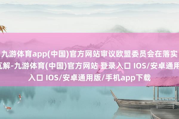 九游体育app(中国)官方网站审议欧盟委员会在落实呈报提议方面的瓦解-九游体育(中国)官方网站 登录入口 IOS/安卓通用版/手机app下载